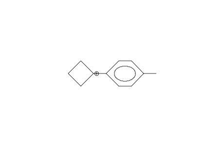 1-(4-Tolyl)-1-cyclobutyl cation