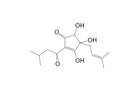 2-Cyclopenten-1-one, 3,4,5-trihydroxy-5-(3-methyl-2-butenyl)-2-(3-methyl-1-oxobutyl)-