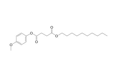 Succinic acid, decyl 4-methoxyphenyl ester