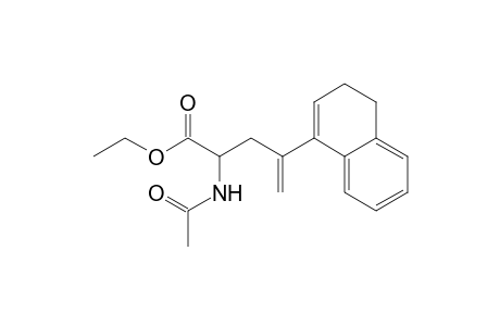 Ethyl 2-Acetamido-4-(3,4-dihydronaphth-1-yl)pent-4-enoate