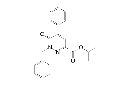 ISOPROPYL-1-BENZYL-6-OXO-5-PHENYL-1,6-DIHYDROPYRIDAZINE-3-CARBOXYLATE