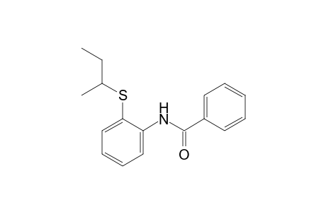 N-(2-(sec-butylthio)phenyl)benzamide