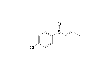 1-Chloranyl-4-[(E)-prop-1-enyl]sulfinyl-benzene