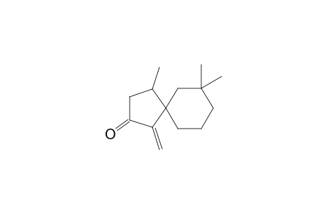 4,7,7-Trimethyl-1-methylenespiro[4.5]decan-2-one