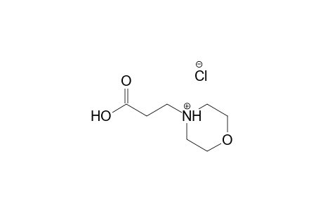 4-Morpholinepropionic acid, hydrochloride