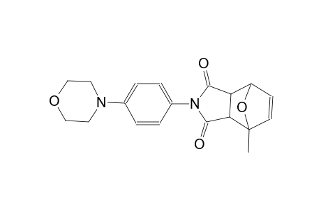 4-methyl-2-(4-morpholinophenyl)-3a,4,7,7a-tetrahydro-1H-4,7-epoxyisoindole-1,3(2H)-dione