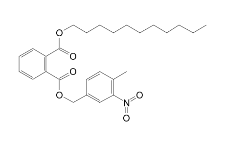 Phthalic acid, 4-methyl-3-nitrobenzyl undecyl ester