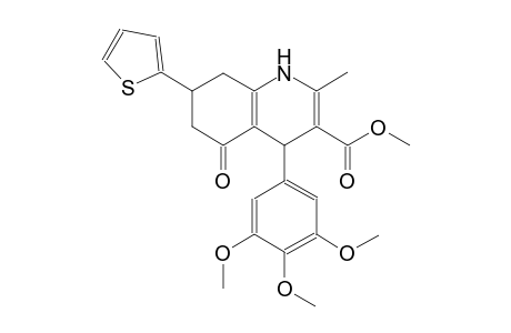 3-quinolinecarboxylic acid, 1,4,5,6,7,8-hexahydro-2-methyl-5-oxo-7-(2-thienyl)-4-(3,4,5-trimethoxyphenyl)-, methyl ester