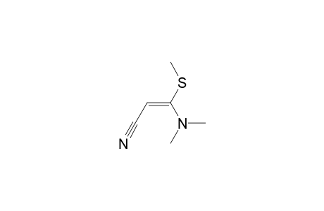 (E)-3-dimethylamino-3-(methylthio)acrylonitrile