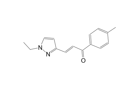 (2E)-3-(1-ethyl-1H-pyrazol-3-yl)-1-(4-methylphenyl)-2-propen-1-one