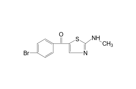 p-BROMOPHENYL 2-(METHYLAMINO)-5-THIAZOLYL KETONE