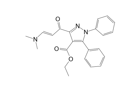 Ethyl 3-[E-3-(N,N-dimethylamino)acryloyl]-1,5-diphenyl-1H-pyrazole-4-carboxylate