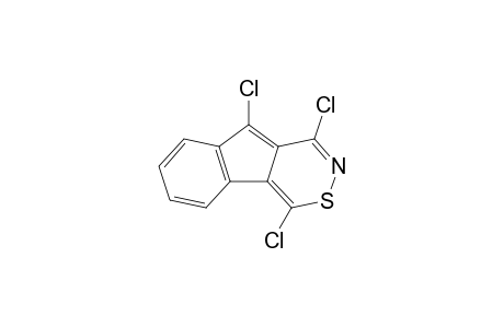 3,4,9-Trichloroindeno[2,1-d]-1,2-thiazine