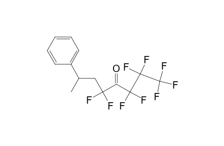 1-(2-Methyl-2-phenylethyl)perfluoropentanone