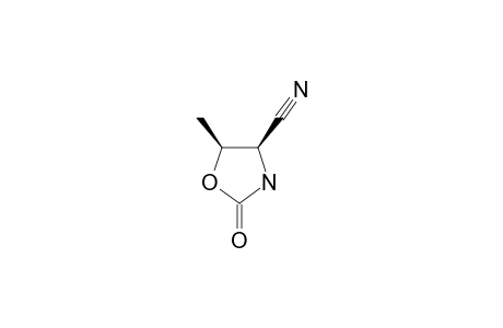 (4R,5S)-2-keto-5-methyl-oxazolidine-4-carbonitrile