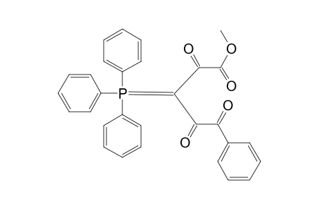 2,4,5-triketo-5-phenyl-3-tri(phenyl)phosphoranylidene-valeric acid methyl ester