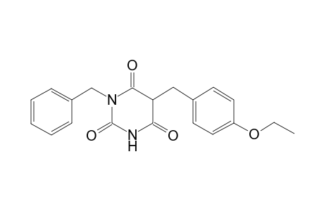 1-Benzyl-5-(4-ethoxy-benzyl)-pyrimidine-2,4,6(1H,3H,5H)-trione