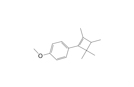 Benzene, 1-methoxy-4-(2,3,4,4-tetramethyl-1-cyclobuten-1-yl)-
