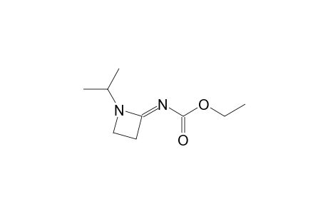 Ethyl ester of [1-(1-methylethyl)2-azetidinylidene]carbamic acid
