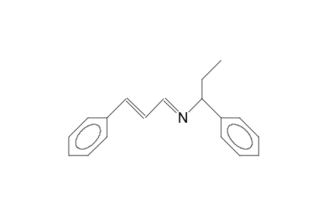 1-(A-Ethyl-benzyl)-4-phenyl-1-aza-buta-1,3-diene