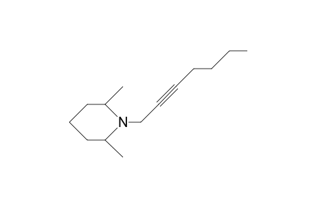1-(2-Heptynyl)-2,6-dimethyl-piperidine