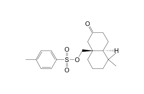 trans-Octahydro-5,5-dimethyl-8a-tosyloxymethyl-2-(1H)-naphthalenone