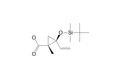 TRANS-2-TERT.-BUTYLDIMETHYLSILOXY-CIS-2-VINYL-R-1-CYCLOPROPANECARBOXYLIC_ACID