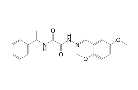 acetic acid, oxo[(1-phenylethyl)amino]-, 2-[(E)-(2,5-dimethoxyphenyl)methylidene]hydrazide
