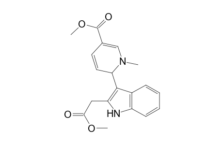 Methyl 1-Methyl-2-[2-((methoxycarbonyl)methyl)indol-3-yl]-1,2-dihydropyridine-5-carboxylate