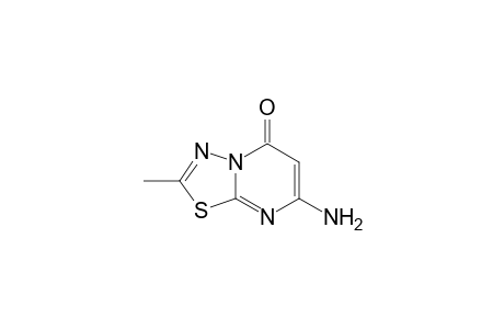 7-Amino-2-methyl-[1,3,4]thiadiazolo[3,2-a]pyrimidin-5-one