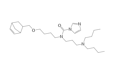 1H-Imidazole-1-carboxamide, N-[4-(bicyclo[2.2.1]hept-5-en-2-ylmethoxy)butyl]-N-[3-(dibutylamino)propyl]-