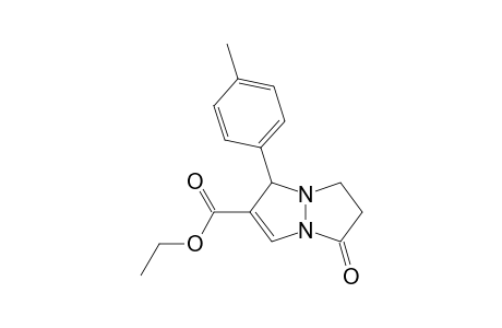 Ethyl 1-(4-Methylphenyl)-5-oxo-6,7-dihydro-1H,5H-pyrazolo[1,2-a]pyrazole-2-carboxylate