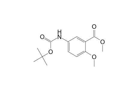 Methyl 5-[(tert-Butoxycarbonyl)amino]-2-methoxybenzoate