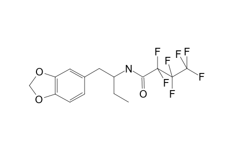 N-(1-(benzo[d][1,3]dioxol-5-yl)butan-2-yl)-2,2,3,3,4,4,4-heptafluorobutanamide