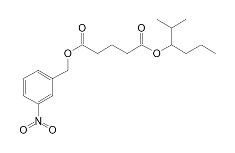 Glutaric acid, 2-methylhex-3-yl 3-nitrobenzyl ester