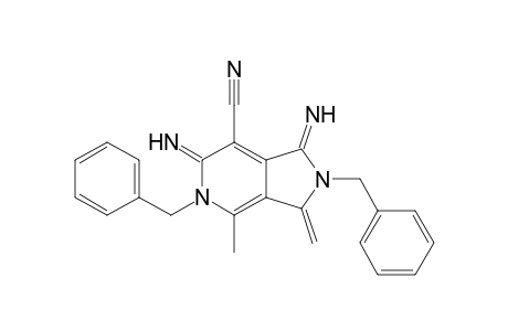 2,5-Dibenzyl-1,6-diimino-4-methyl-3-methylene-2,3,5,6-tetrahydropyrrolo[3,4-c]pyridine-7-carbonitrile