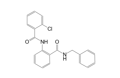 N-benzyl-2-[(2-chlorobenzoyl)amino]benzamide