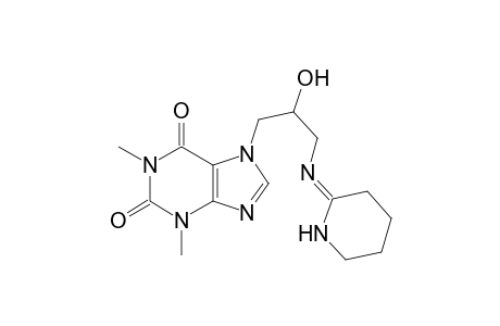7-[2-Hydroxy-3-(piperidin-2-ylideneamino)-propyl]-1,3-dimethyl-3,7-dihydro-purine-2,6-dione