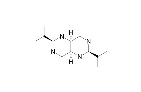 rel-(2R,4aS,6R,8aS)-2,6-diisopropyl-1,3,5,7-tetraazadecalin