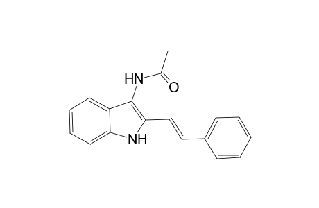 3-(N-Acetylamino)-2-(E)-styrylindole