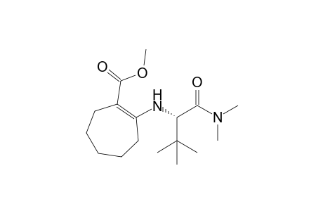 N-(2-Methoxycarbonyl-1-cycloheptenyl)-L-tert-leucine dimethylamide