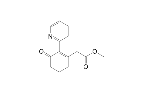 2-[3-keto-2-(2-pyridyl)cyclohexen-1-yl]acetic acid methyl ester