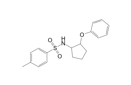 N-(2-Phenoxy)cyclopentyl]-4-methylbenzenesulfonamide