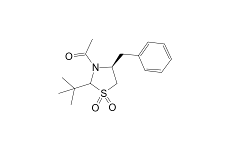 (S)-3-Acetyl-4-benzyl-2-t-butylthiazolidine 1,1-dioxide