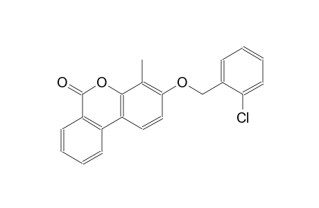 3-[(2-chlorobenzyl)oxy]-4-methyl-6H-benzo[c]chromen-6-one