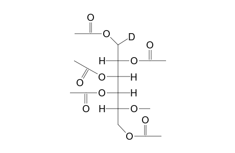 (2S,3R,4S,5R)-5-methoxy(1-2H1)hexane-1,2,3,4,6-pentayl pentaacetate