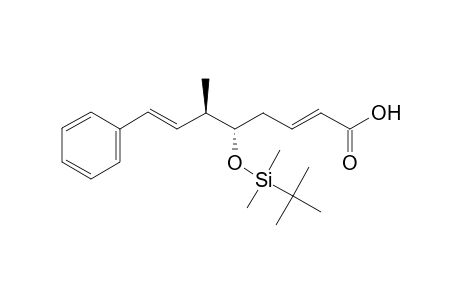 (2E,5S,6R,7E)-5-[tert-butyl(dimethyl)silyl]oxy-6-methyl-8-phenyl-octa-2,7-dienoic acid