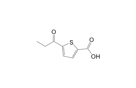 5-(1-oxopropyl)-2-thiophenecarboxylic acid