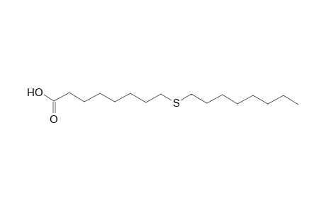Octanoic acid, 8-(octylthio)-