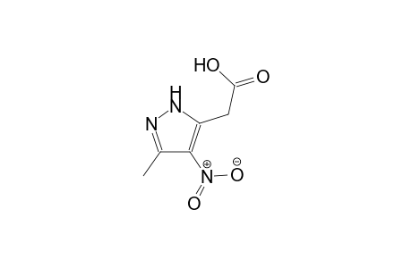 (3-methyl-4-nitro-1H-pyrazol-5-yl)acetic acid